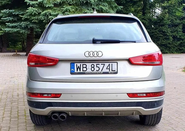 Audi Q3 cena 89000 przebieg: 85200, rok produkcji 2015 z Piaseczno małe 29